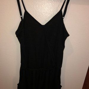 Black Romper w/ Pockets